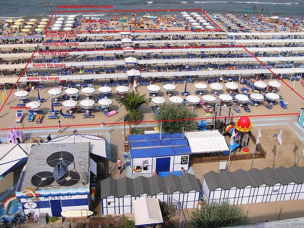 Hotel San Gottardo Riccione Eksteriør billede